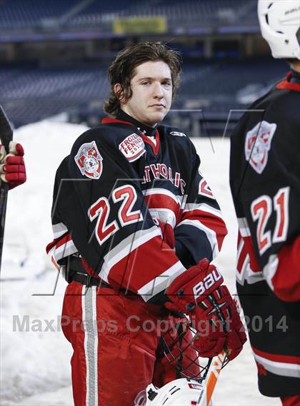 Thumbnail 3 in Catholic Memorial School vs. Delbarton photogallery.