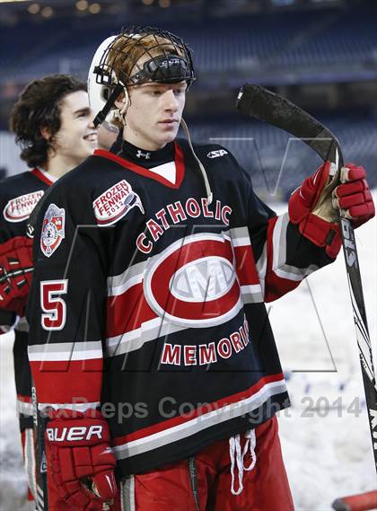 Thumbnail 1 in Catholic Memorial School vs. Delbarton photogallery.