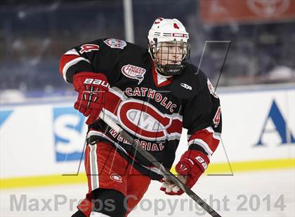 Thumbnail 3 in Catholic Memorial School vs. Delbarton photogallery.