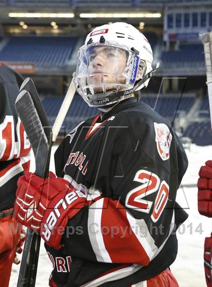 Thumbnail 3 in Catholic Memorial School vs. Delbarton photogallery.