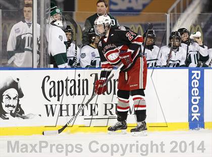 Thumbnail 3 in Catholic Memorial School vs. Delbarton photogallery.