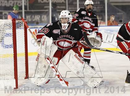 Thumbnail 2 in Catholic Memorial School vs. Delbarton photogallery.