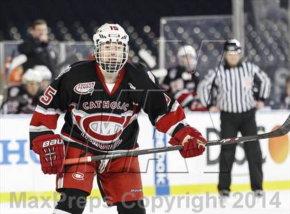 Thumbnail 3 in Catholic Memorial School vs. Delbarton photogallery.