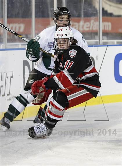 Thumbnail 3 in Catholic Memorial School vs. Delbarton photogallery.