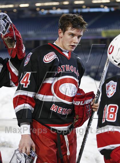 Thumbnail 1 in Catholic Memorial School vs. Delbarton photogallery.