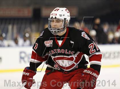Thumbnail 2 in Catholic Memorial School vs. Delbarton photogallery.