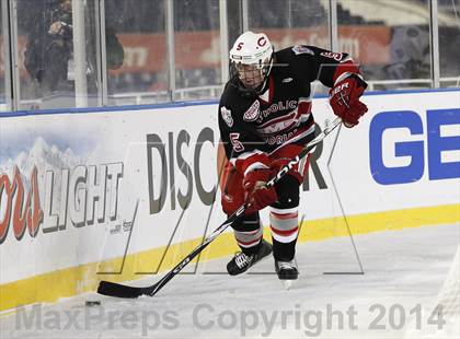 Thumbnail 2 in Catholic Memorial School vs. Delbarton photogallery.