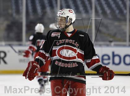 Thumbnail 2 in Catholic Memorial School vs. Delbarton photogallery.