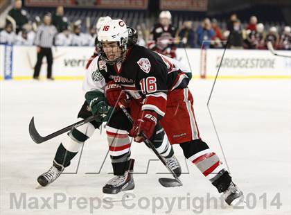 Thumbnail 3 in Catholic Memorial School vs. Delbarton photogallery.