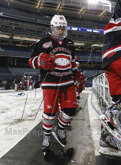 Thumbnail 3 in Catholic Memorial School vs. Delbarton photogallery.