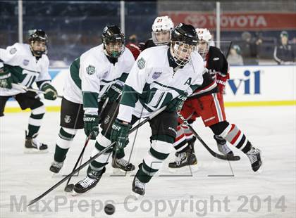 Thumbnail 3 in Catholic Memorial School vs. Delbarton photogallery.