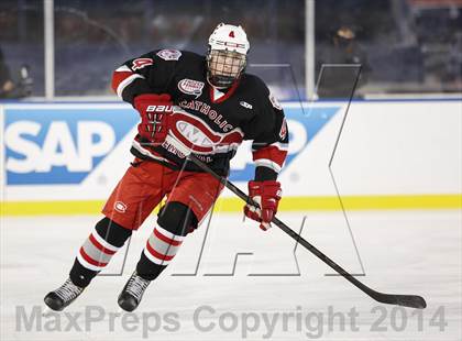 Thumbnail 2 in Catholic Memorial School vs. Delbarton photogallery.