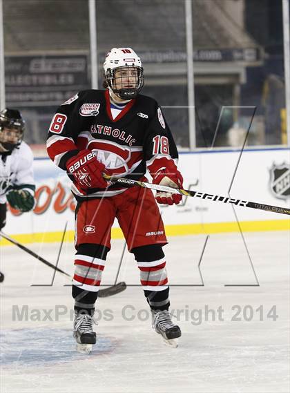 Thumbnail 3 in Catholic Memorial School vs. Delbarton photogallery.