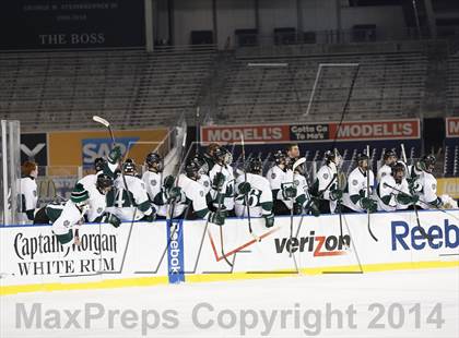 Thumbnail 2 in Catholic Memorial School vs. Delbarton photogallery.
