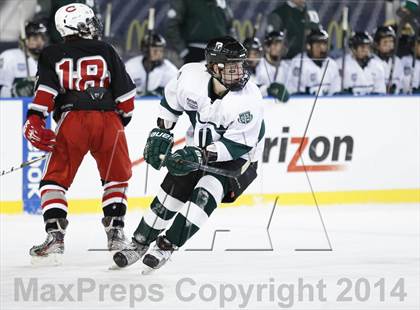 Thumbnail 2 in Catholic Memorial School vs. Delbarton photogallery.