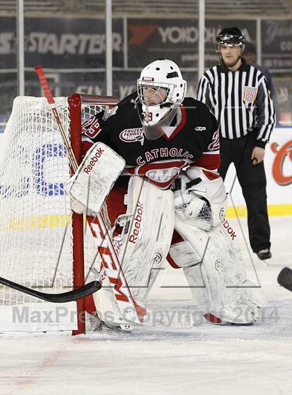 Thumbnail 2 in Catholic Memorial School vs. Delbarton photogallery.