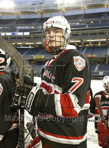 Thumbnail 3 in Catholic Memorial School vs. Delbarton photogallery.