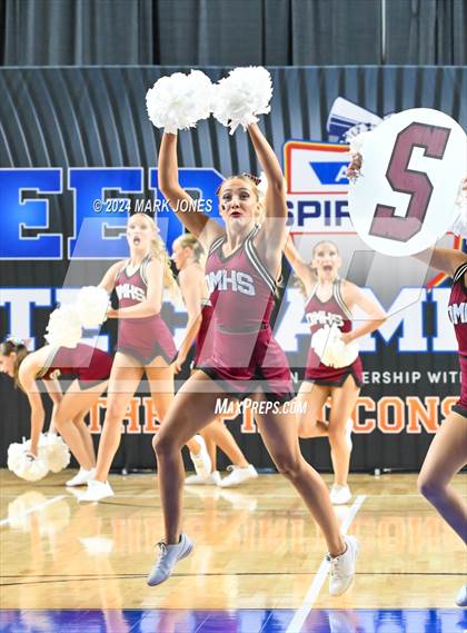 Thumbnail 3 in Desert Mountain - Dance Game Day Championships (AIA Division I) photogallery.