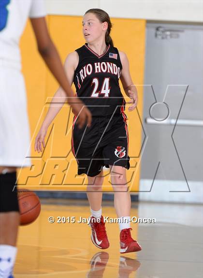 Thumbnail 3 in Rio Hondo Prep vs. Price (CIF D6 Final) photogallery.