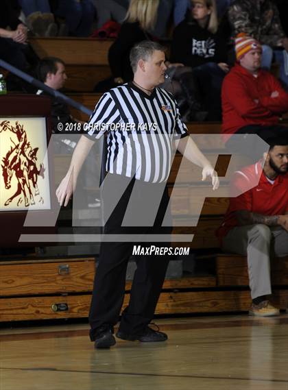 Thumbnail 3 in Meridian vs. Sesser-Valier (Benton Invitational Tournament) photogallery.
