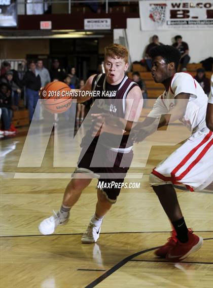 Thumbnail 2 in Meridian vs. Sesser-Valier (Benton Invitational Tournament) photogallery.