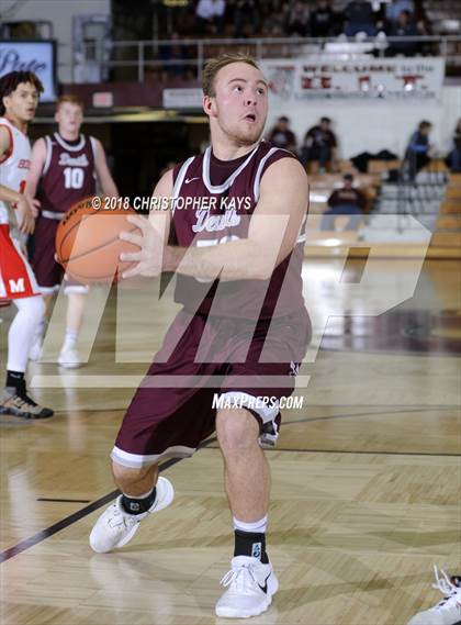 Thumbnail 1 in Meridian vs. Sesser-Valier (Benton Invitational Tournament) photogallery.