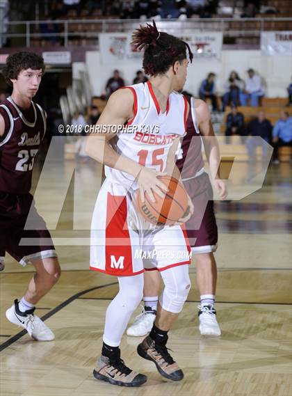 Thumbnail 1 in Meridian vs. Sesser-Valier (Benton Invitational Tournament) photogallery.