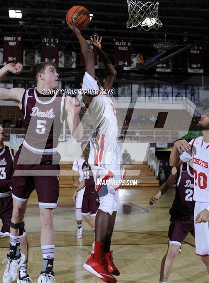 Thumbnail 1 in Meridian vs. Sesser-Valier (Benton Invitational Tournament) photogallery.