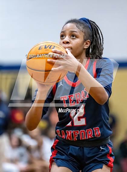 Thumbnail 1 in Terry Sanford vs E.E. Smith (All American Conference Tournament Final) photogallery.