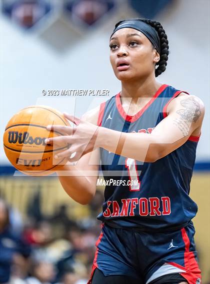 Thumbnail 1 in Terry Sanford vs E.E. Smith (All American Conference Tournament Final) photogallery.