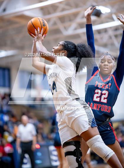 Thumbnail 3 in Terry Sanford vs E.E. Smith (All American Conference Tournament Final) photogallery.