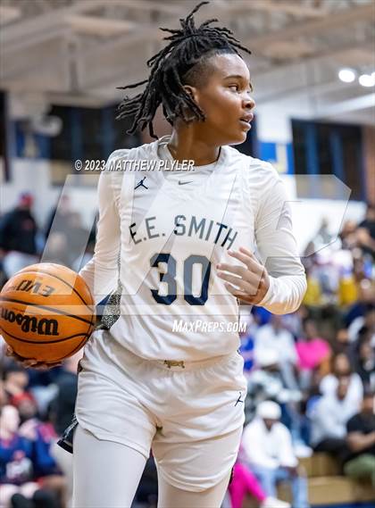 Thumbnail 3 in Terry Sanford vs E.E. Smith (All American Conference Tournament Final) photogallery.