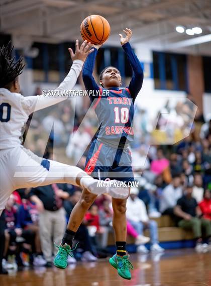 Thumbnail 3 in Terry Sanford vs E.E. Smith (All American Conference Tournament Final) photogallery.