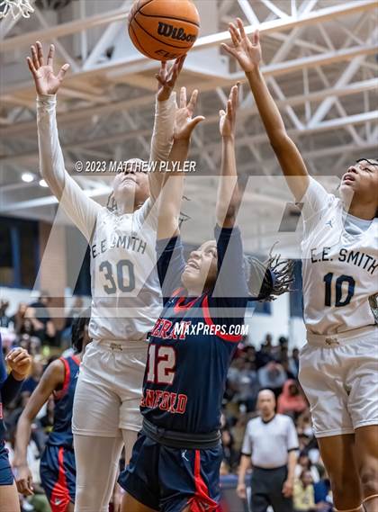 Thumbnail 3 in Terry Sanford vs E.E. Smith (All American Conference Tournament Final) photogallery.