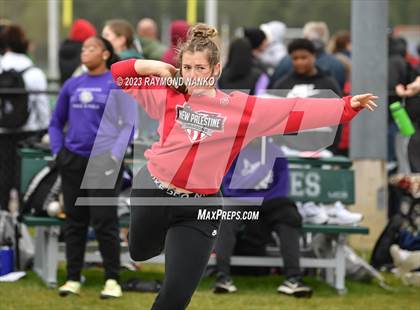 Thumbnail 1 in Zionsville Invitational (Shot Put)  photogallery.