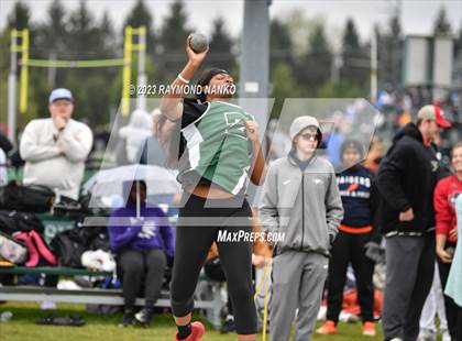 Thumbnail 3 in Zionsville Invitational (Shot Put)  photogallery.