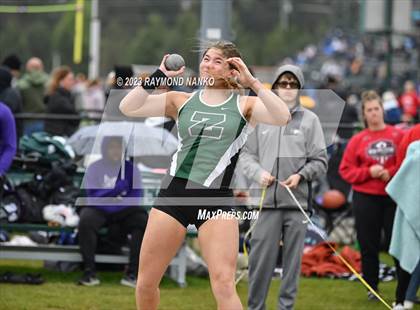 Thumbnail 2 in Zionsville Invitational (Shot Put)  photogallery.
