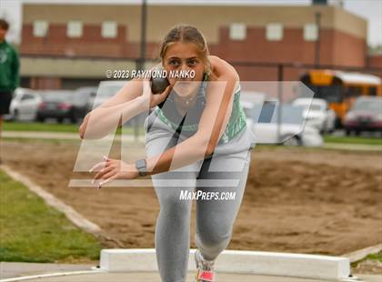Thumbnail 2 in Zionsville Invitational (Shot Put)  photogallery.