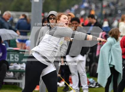 Thumbnail 1 in Zionsville Invitational (Shot Put)  photogallery.