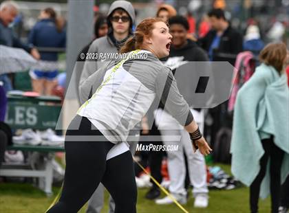 Thumbnail 2 in Zionsville Invitational (Shot Put)  photogallery.