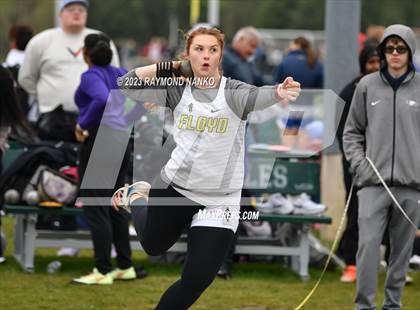 Thumbnail 2 in Zionsville Invitational (Shot Put)  photogallery.