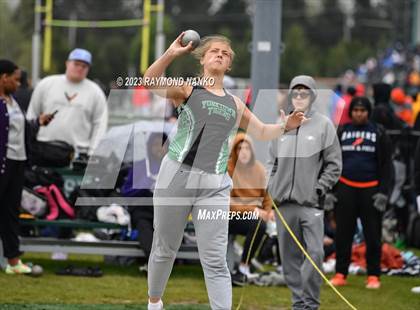 Thumbnail 2 in Zionsville Invitational (Shot Put)  photogallery.
