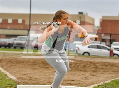 Thumbnail 1 in Zionsville Invitational (Shot Put)  photogallery.