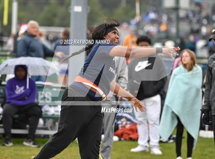Thumbnail 2 in Zionsville Invitational (Shot Put)  photogallery.