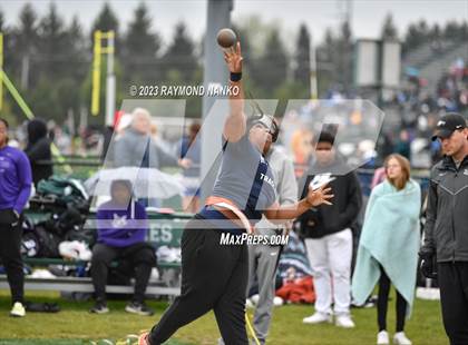 Thumbnail 1 in Zionsville Invitational (Shot Put)  photogallery.