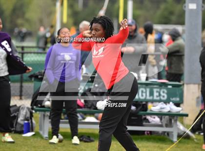 Thumbnail 2 in Zionsville Invitational (Shot Put)  photogallery.