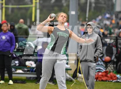 Thumbnail 2 in Zionsville Invitational (Shot Put)  photogallery.