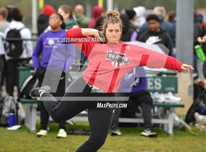 Thumbnail 2 in Zionsville Invitational (Shot Put)  photogallery.