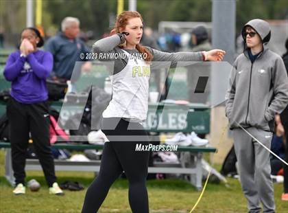 Thumbnail 1 in Zionsville Invitational (Shot Put)  photogallery.