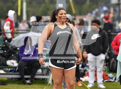 Thumbnail 1 in Zionsville Invitational (Shot Put)  photogallery.